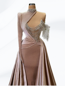 Velvet Elegant Luxury Evening Dress