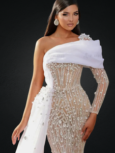 Gorgeous Pearls Beaded Party Dress