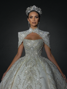 Luxurious Pearls Ball Gown