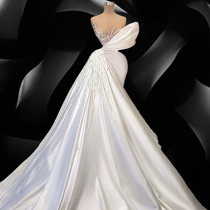 Satin Wedding Gowns