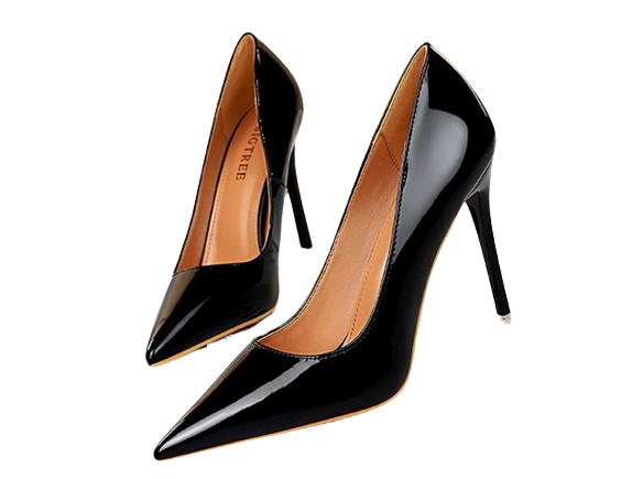 Patent Leather Concise Women