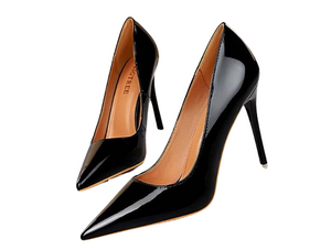 Patent Leather Concise Women