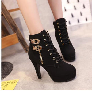 Fashion Boots Autumn Ankle Boots for Women