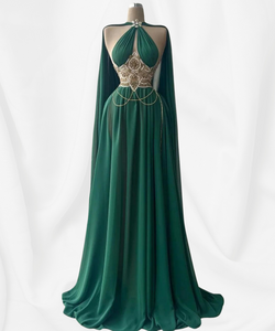 New Green Chiffon Evening Dresses