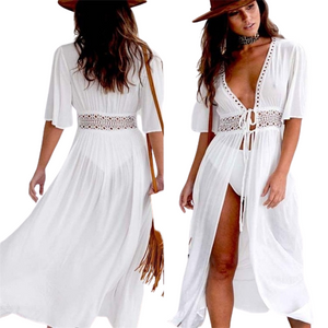 Women Beach Cover Up Cardigan Swimwear