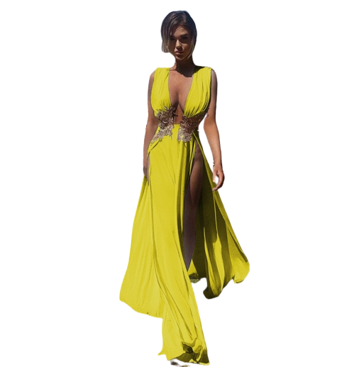 Sleeveless Summer Sexy Celebrity Party Maxi Dress