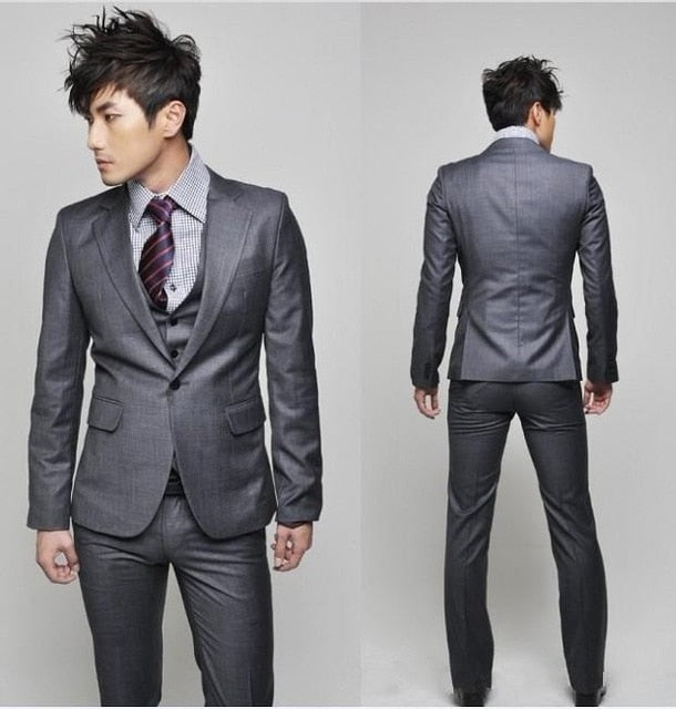 Suit Tuxedo Slim Fit for Men Custom Blazer Terno